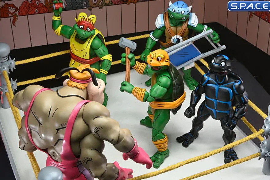 Stump Wrestling Turtles 4-Pack