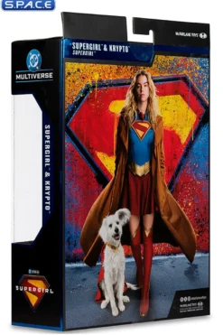 Supergirl & Krypto from Supergirl Gold Label Collection