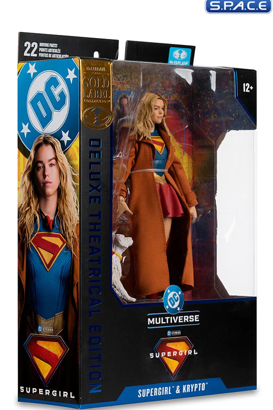 Supergirl & Krypto from Supergirl Gold Label Collection