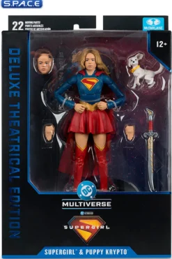 Supergirl & Puppy Krypto from Supergirl