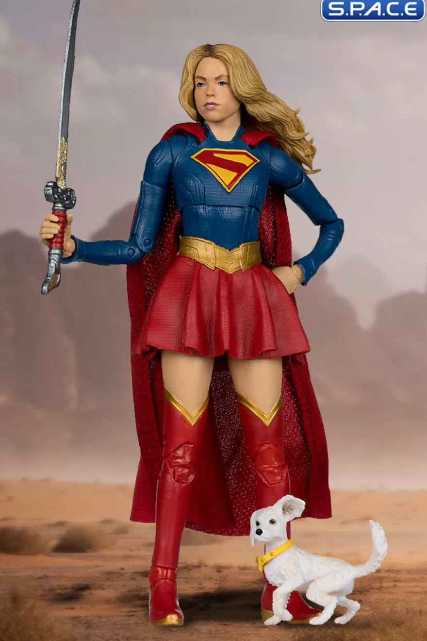 Supergirl & Puppy Krypto from Supergirl