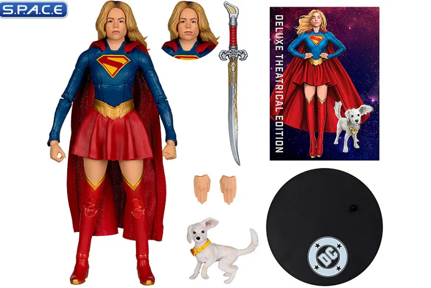 Supergirl & Puppy Krypto from Supergirl
