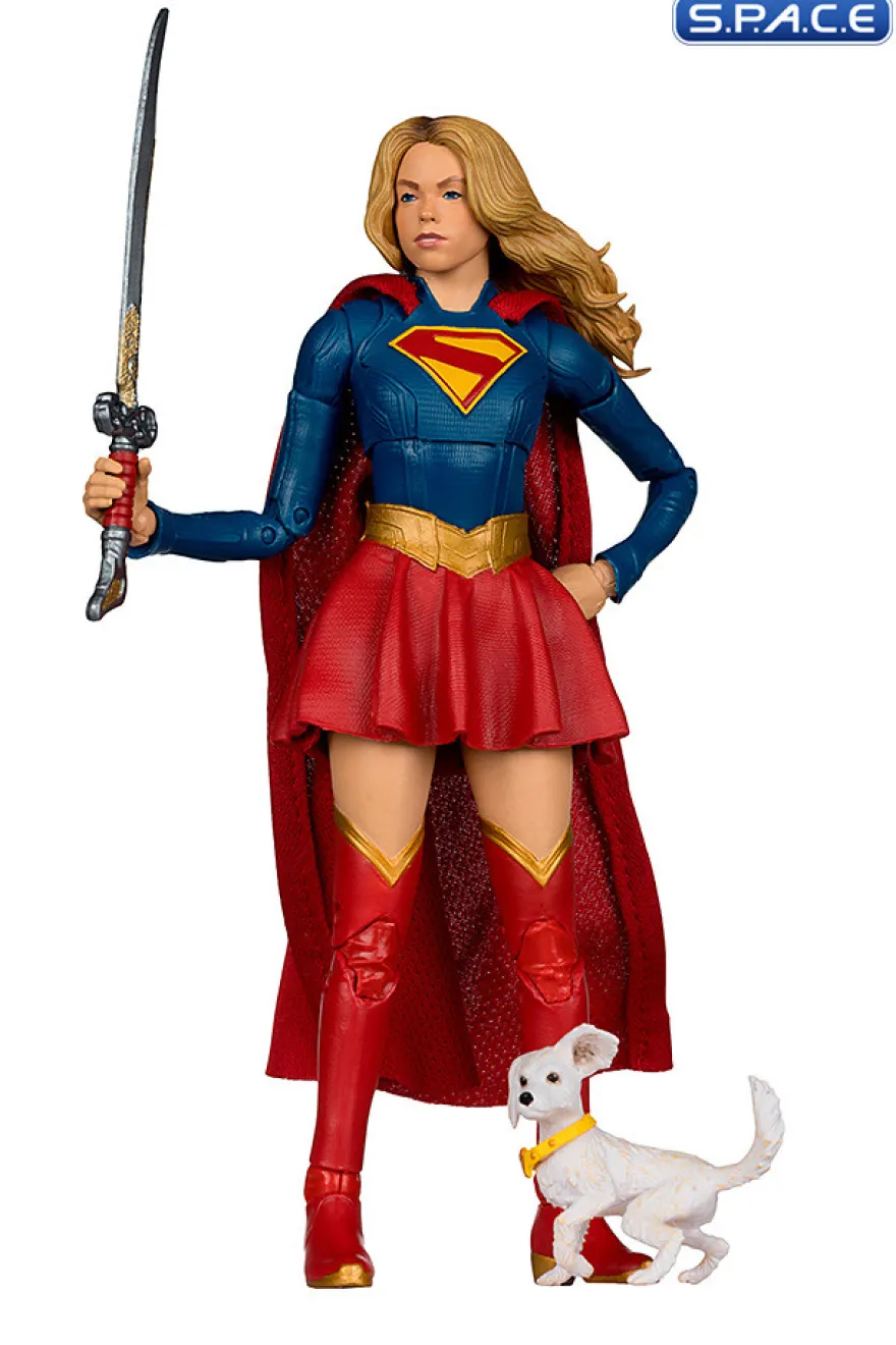 Supergirl & Puppy Krypto from Supergirl