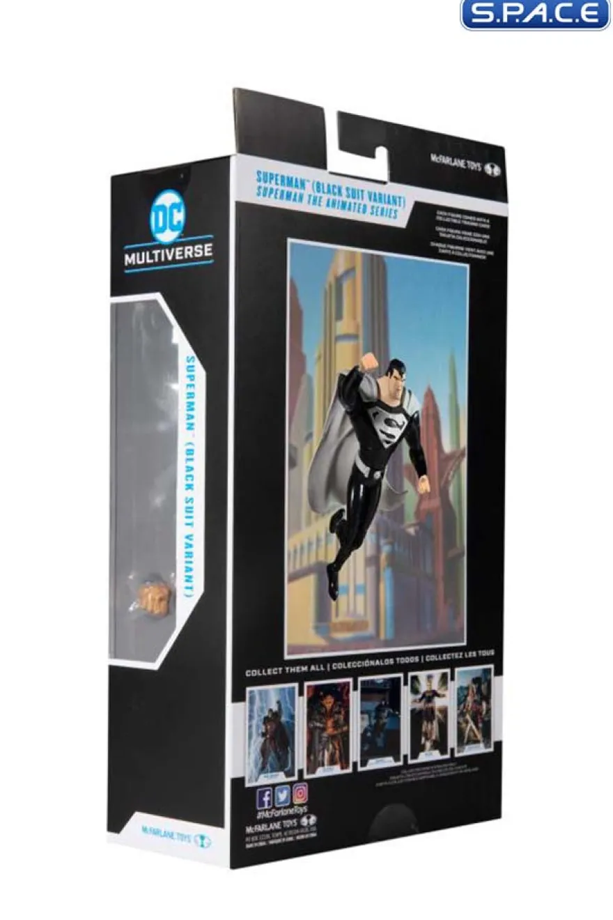 Superman Black Suit Variant from Superman: The Animated Series