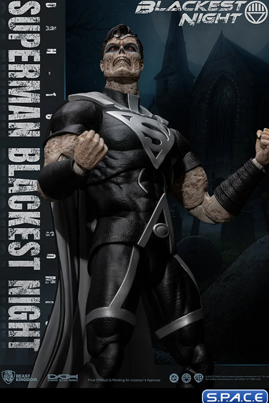 Superman from Blackest Night Dynamic 8ction Heroes