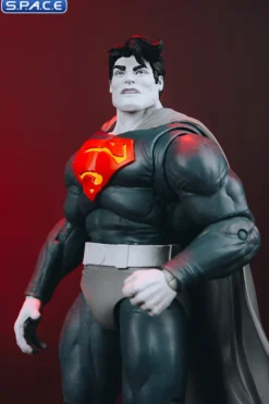 Superman from The Dark Knight Returns - black & white Accent Edition