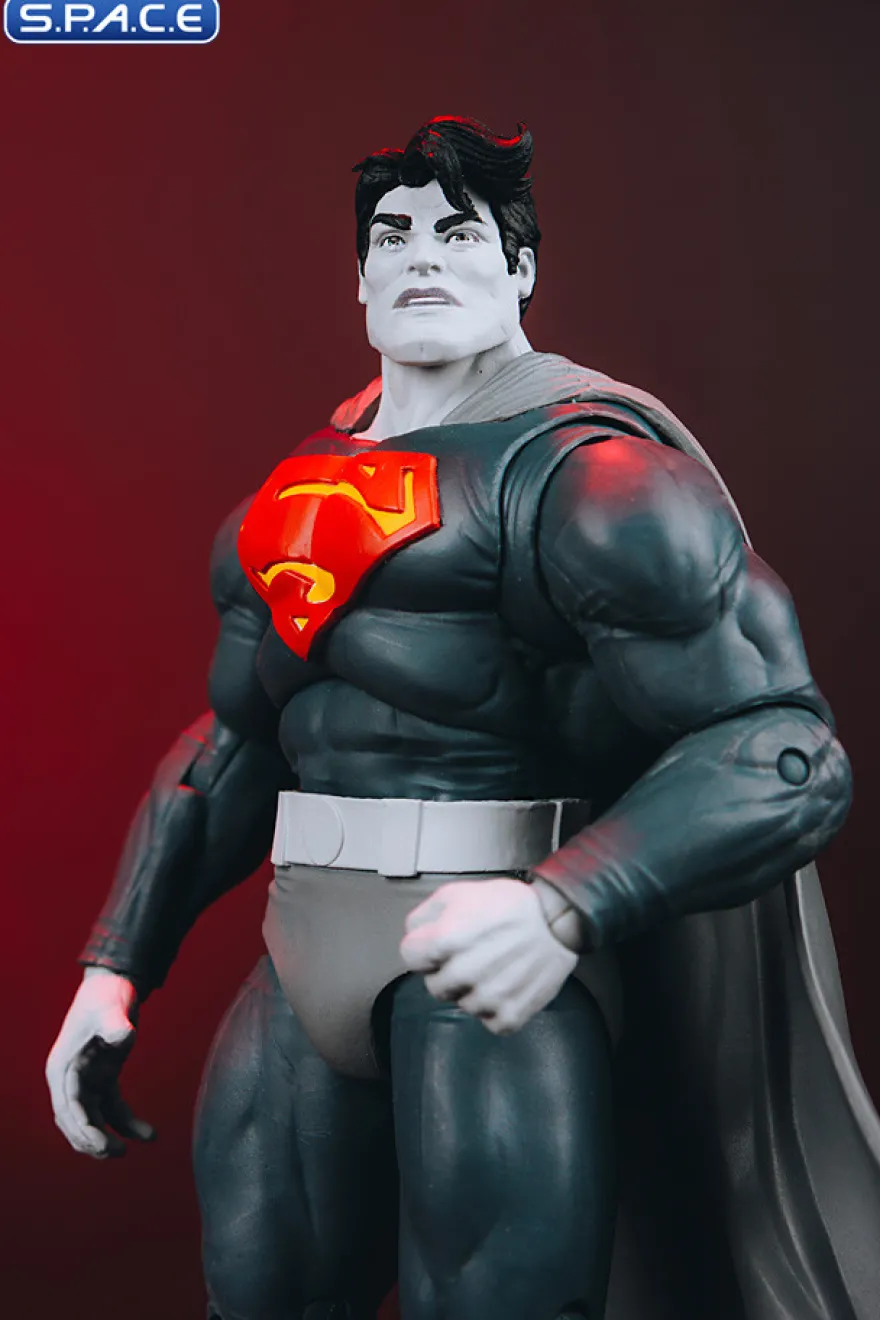 Superman from The Dark Knight Returns - black & white Accent Edition
