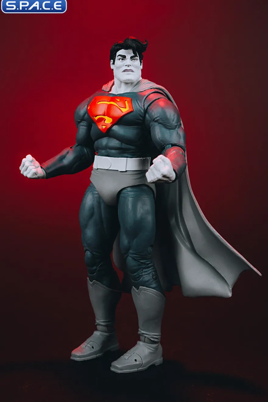 Superman from The Dark Knight Returns - black & white Accent Edition