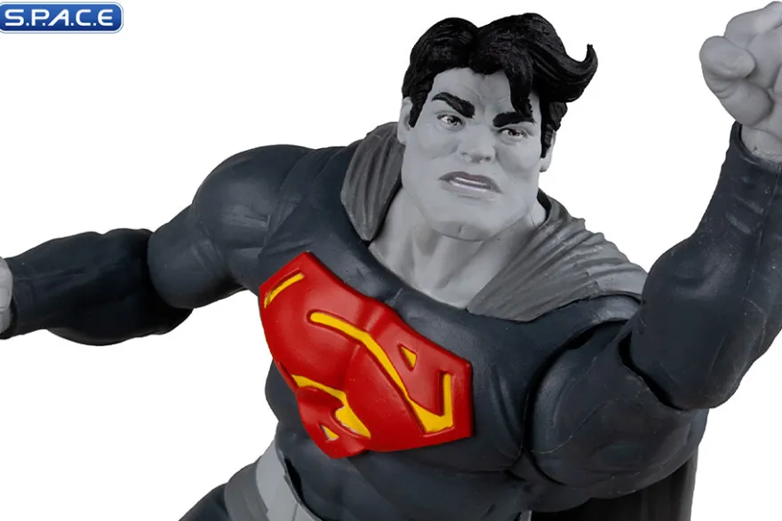 Superman from The Dark Knight Returns - black & white Accent Edition