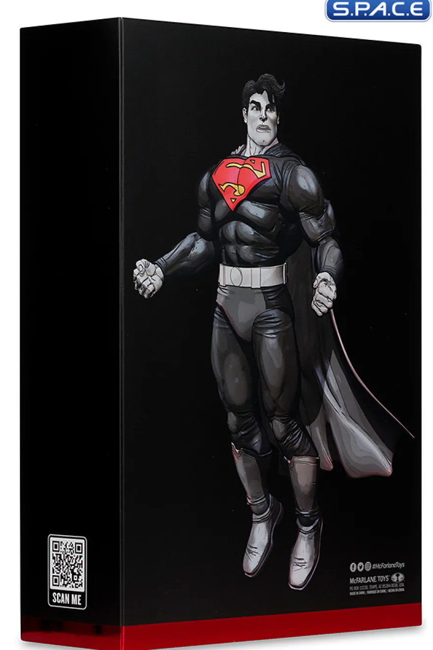 Superman from The Dark Knight Returns - black & white Accent Edition