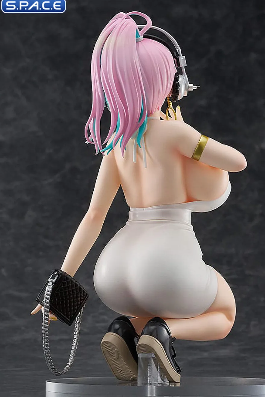 Super Sonico Pop Up Parade L PVC Statue - 15th Mini Dress Version