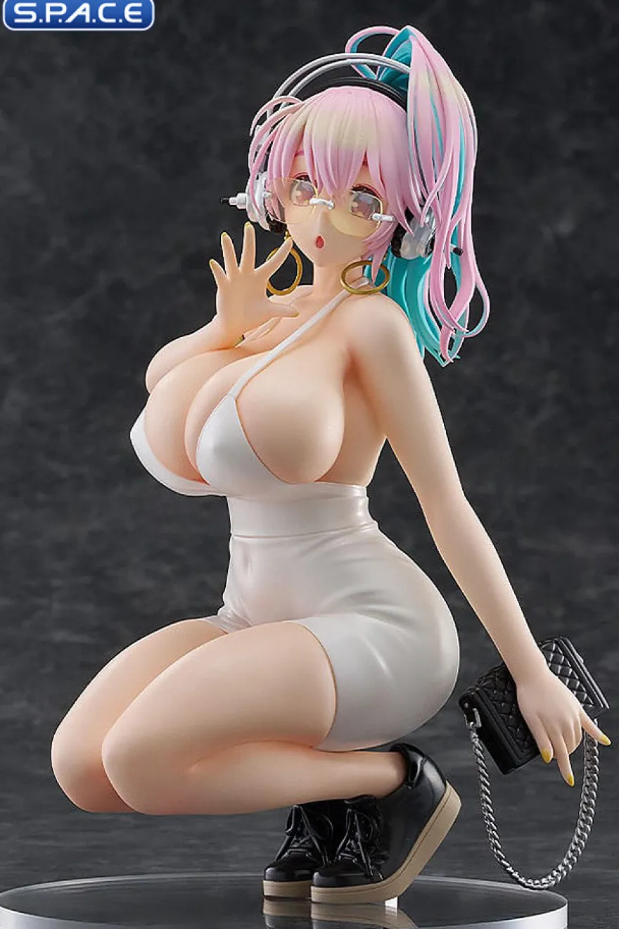 Super Sonico Pop Up Parade L PVC Statue - 15th Mini Dress Version