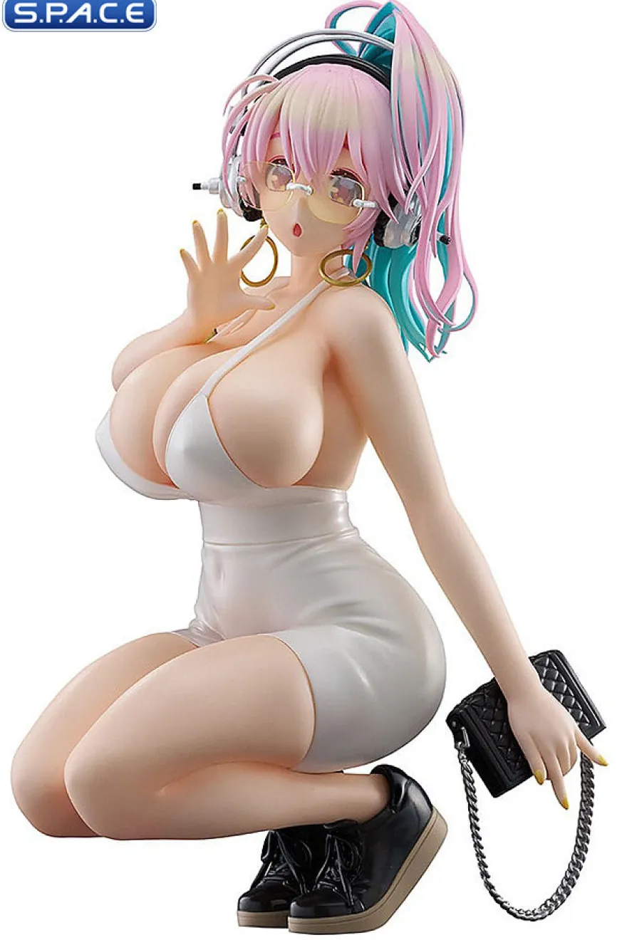 Super Sonico Pop Up Parade L PVC Statue - 15th Mini Dress Version