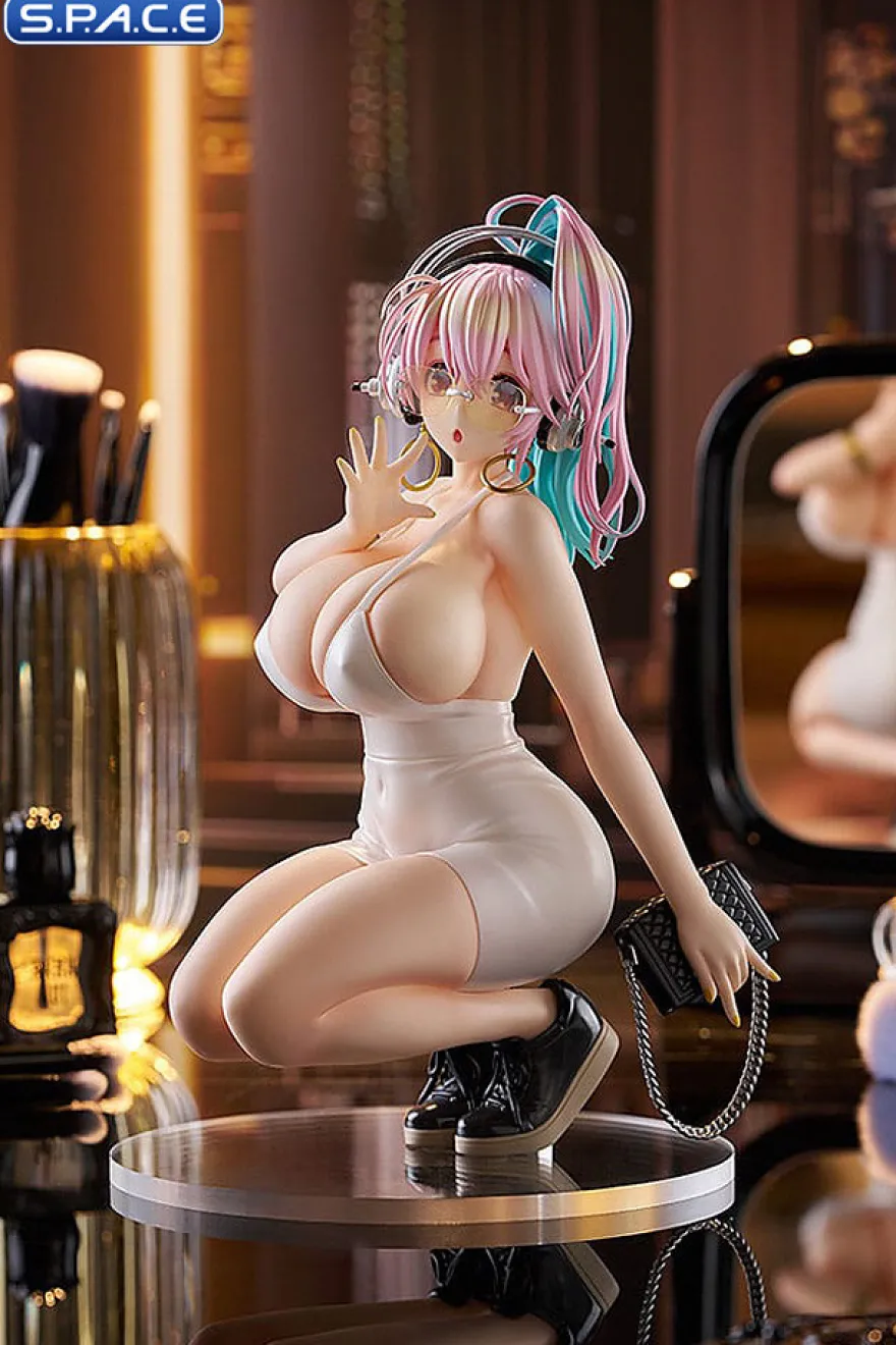 Super Sonico Pop Up Parade L PVC Statue - 15th Mini Dress Version