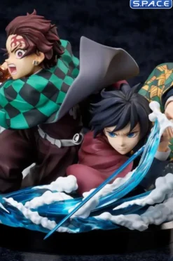 Tanjiro & Giyuu PVC Statue