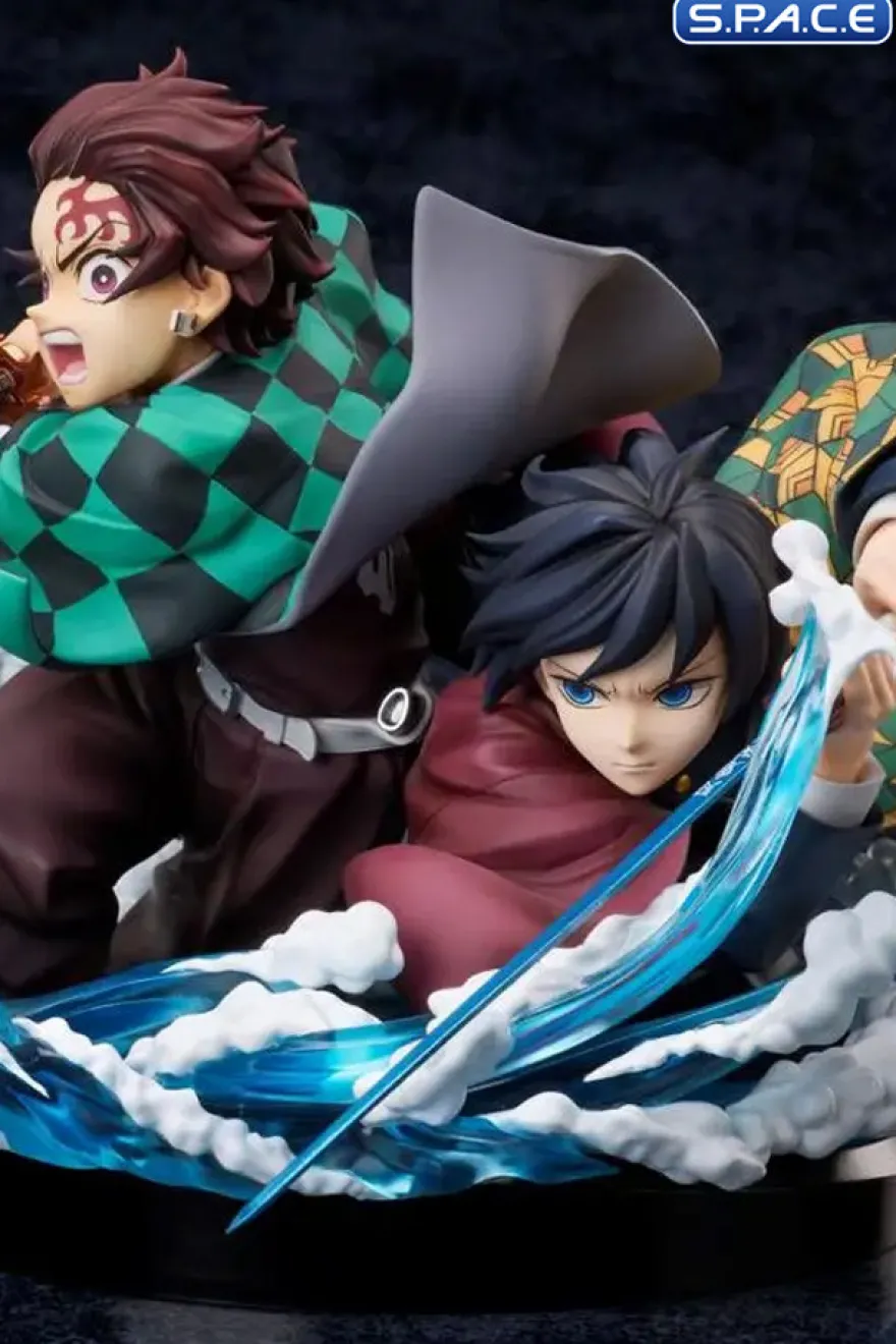 Tanjiro & Giyuu PVC Statue
