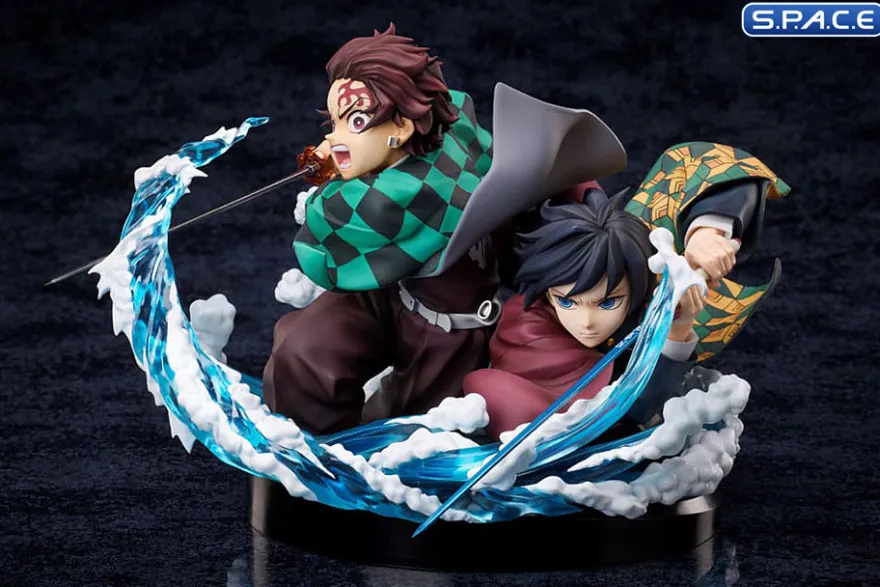 Tanjiro & Giyuu PVC Statue