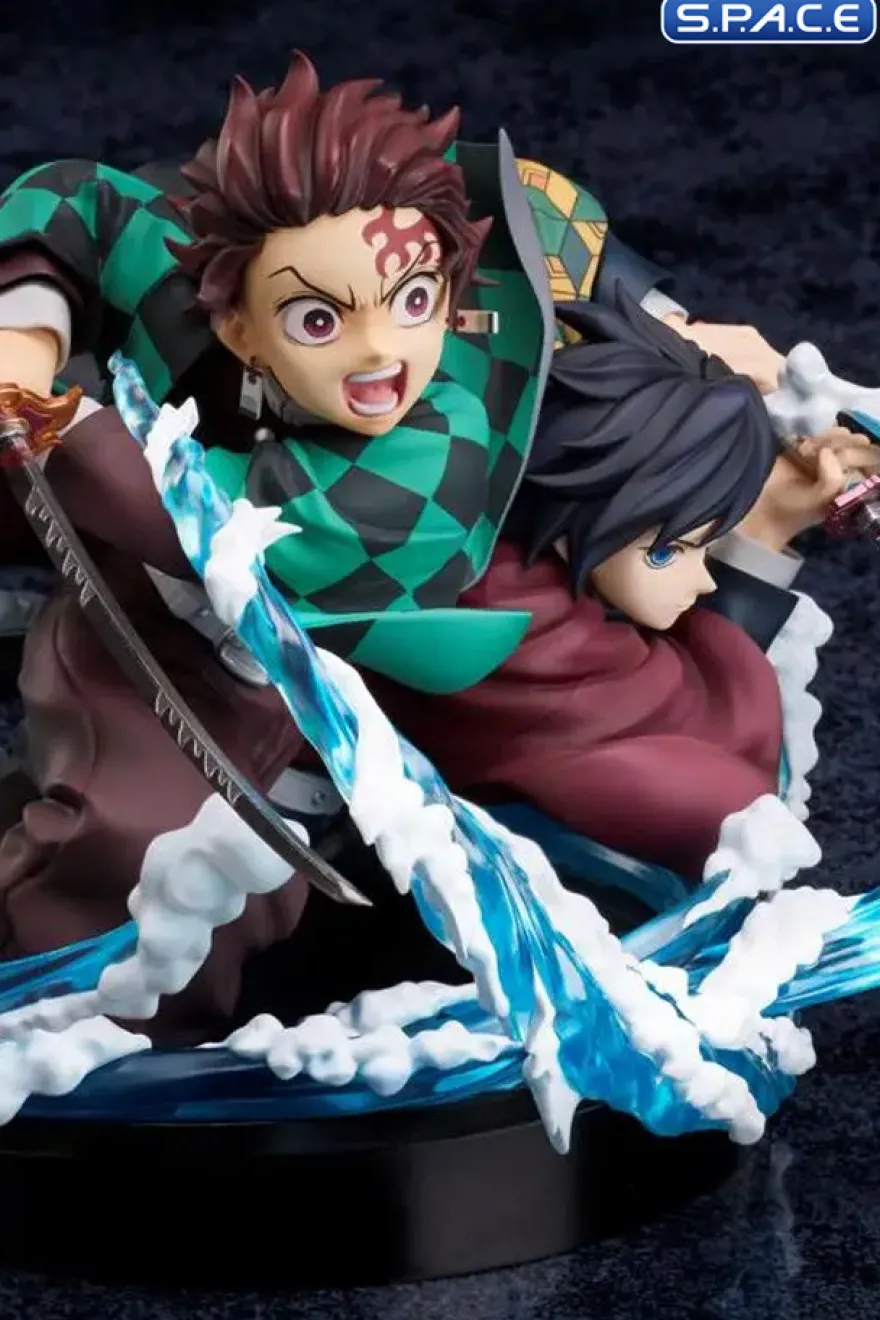 Tanjiro & Giyuu PVC Statue