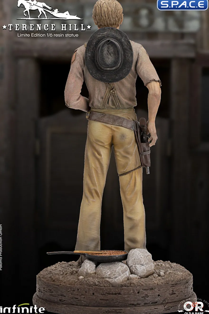 Terence Hill as Trinity Old & Rare Statue
