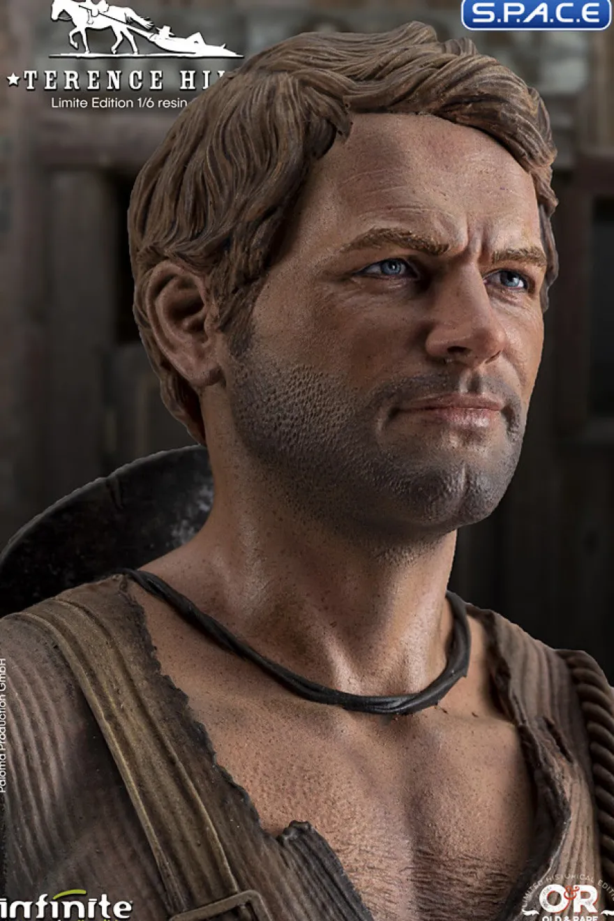 Terence Hill as Trinity Old & Rare Statue