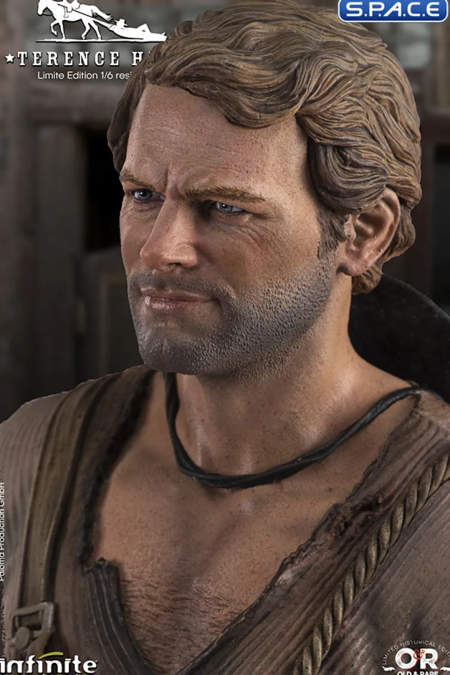 Terence Hill as Trinity Old & Rare Statue