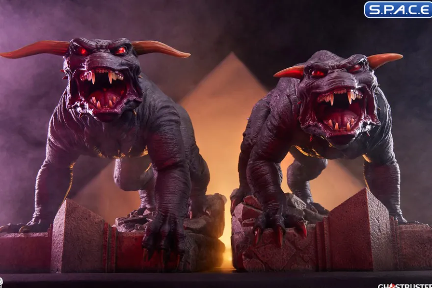 Terror Dogs Statue Set