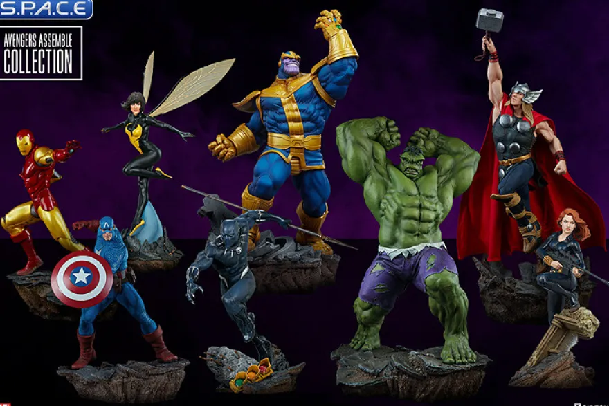Thanos Avengers Assemble Statue