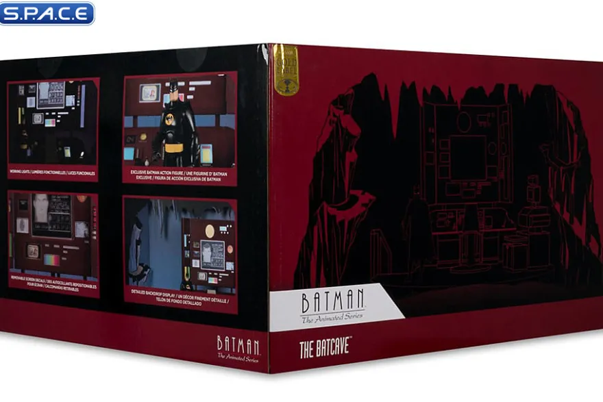 The Batcave Playset from Batman: The Animated Series Gold Label Collection