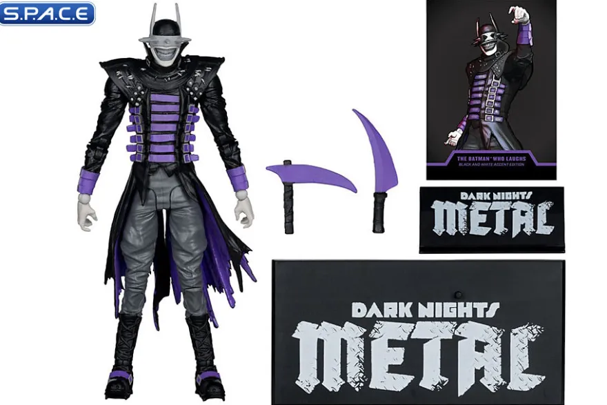 The Batman Who Laughs Gold Label Collection - black & white Accent Version