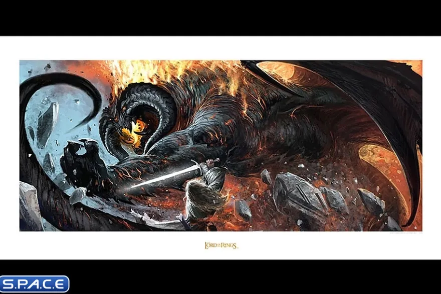 The Battle of the Peak Art Print