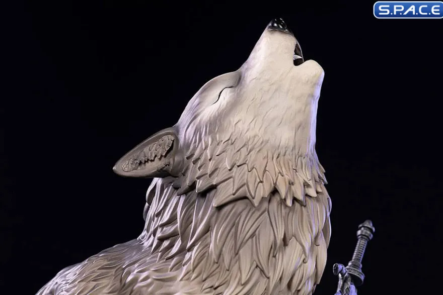 The Great Grey Wolf Sif Super Deformed PVC Statue