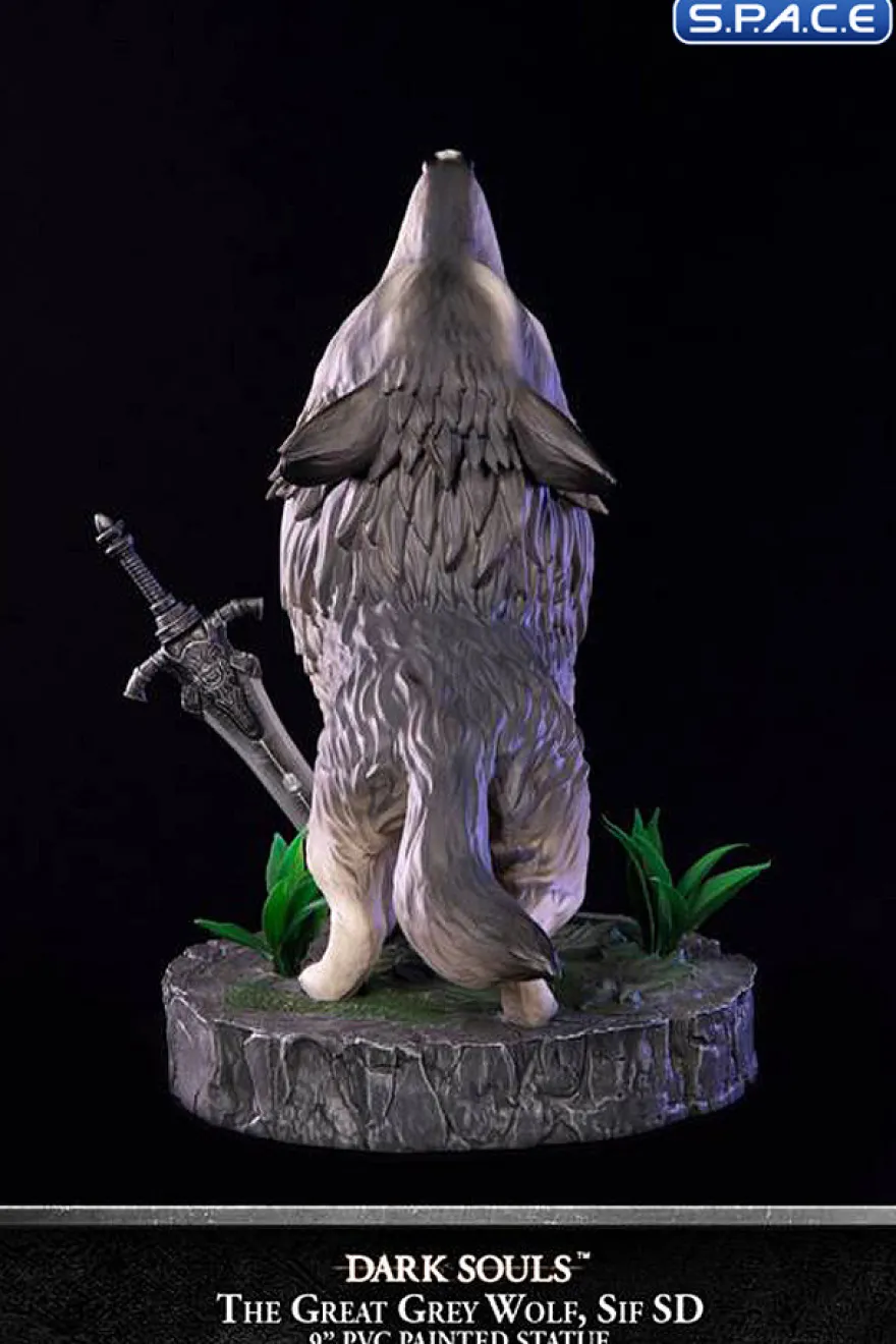 The Great Grey Wolf Sif Super Deformed PVC Statue