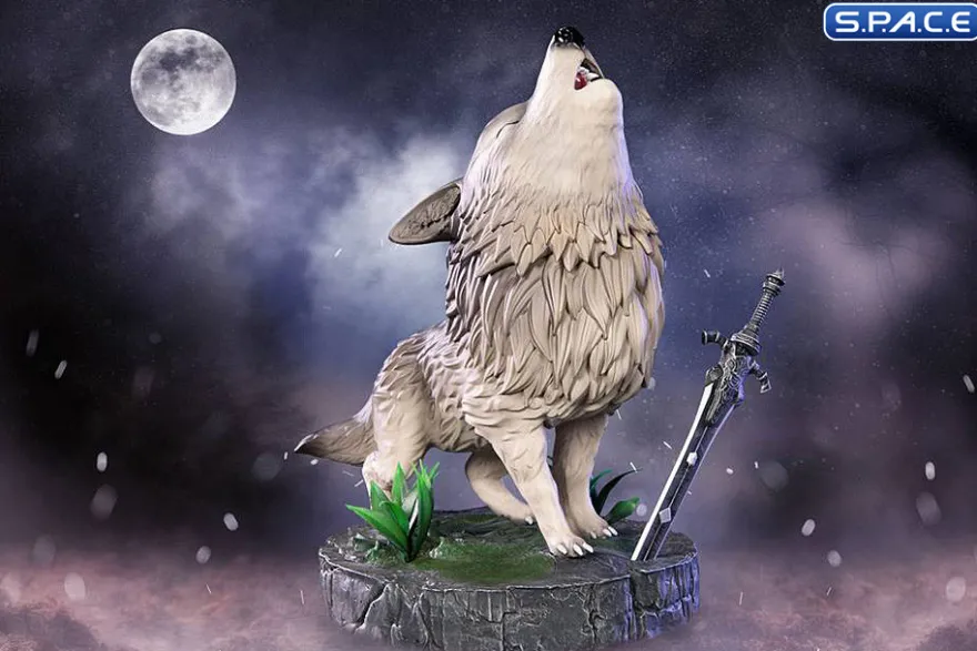 The Great Grey Wolf Sif Super Deformed PVC Statue