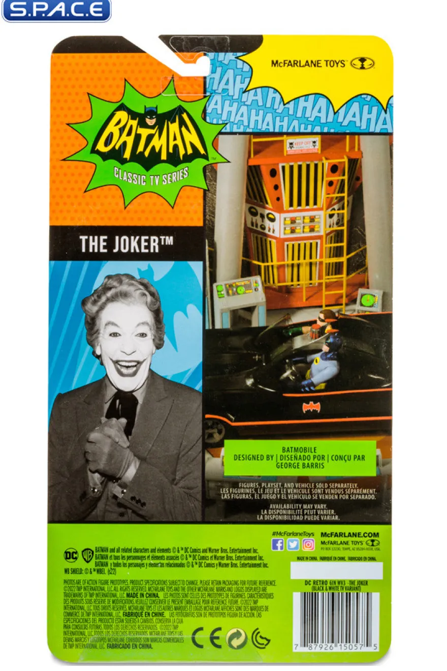 The Joker Black & White Variant from Batman Classic TV Series