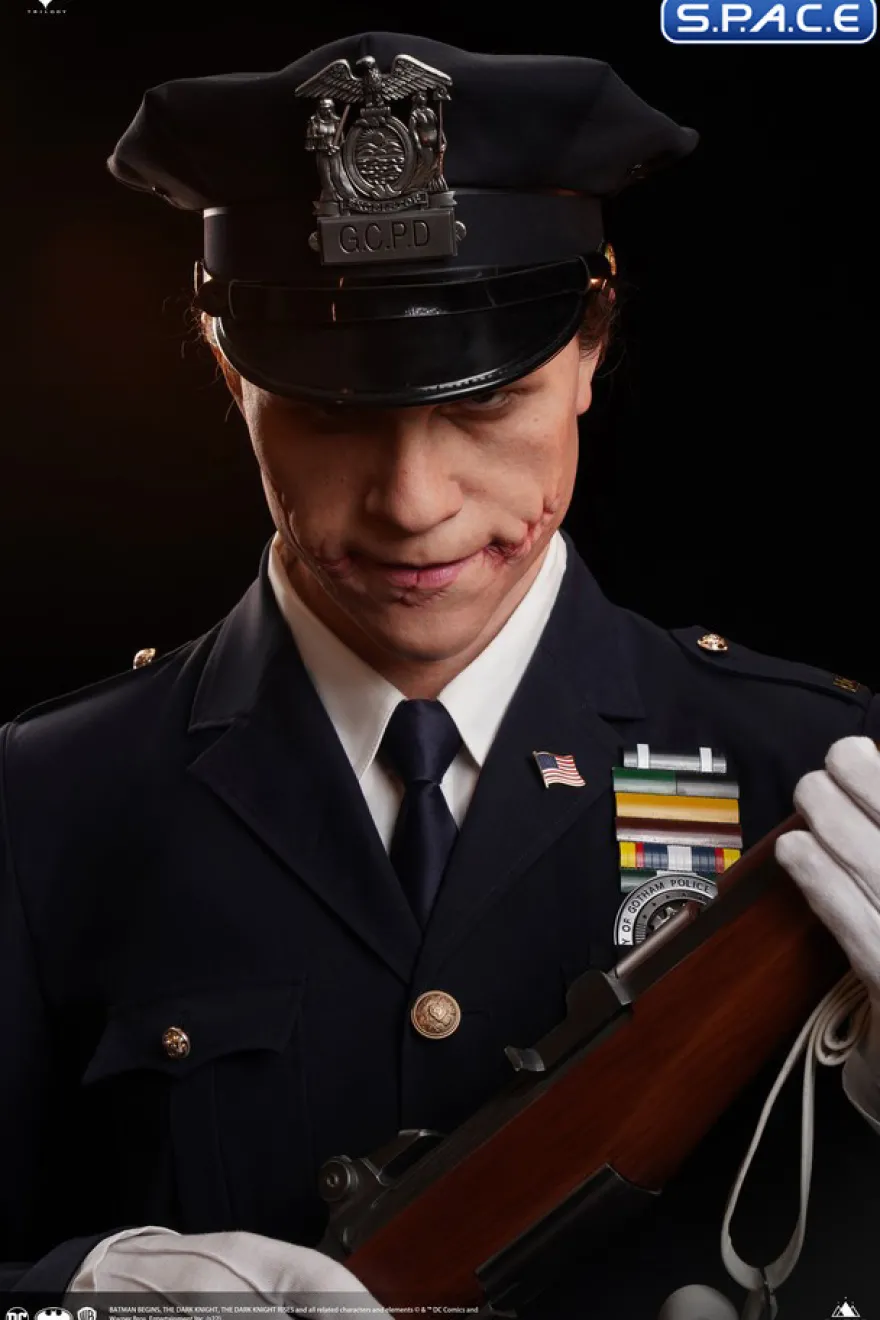 1:1 The Joker Police Uniform Life-Size Bust