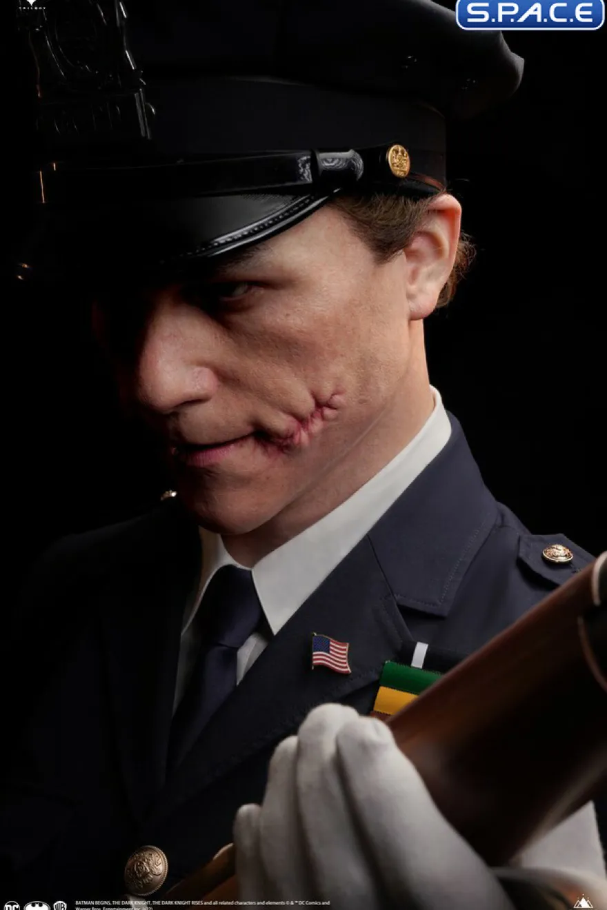 1:1 The Joker Police Uniform Life-Size Bust