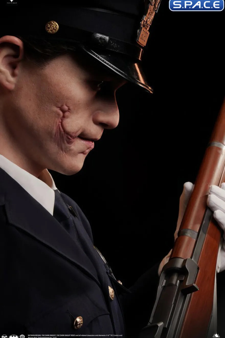 1:1 The Joker Police Uniform Life-Size Bust