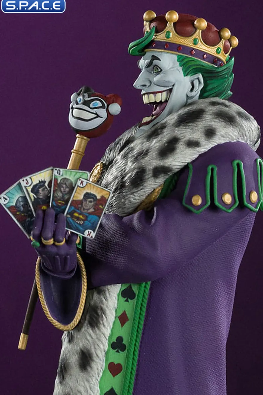 The Joker Purple Craze Statue by Ed McGuinness