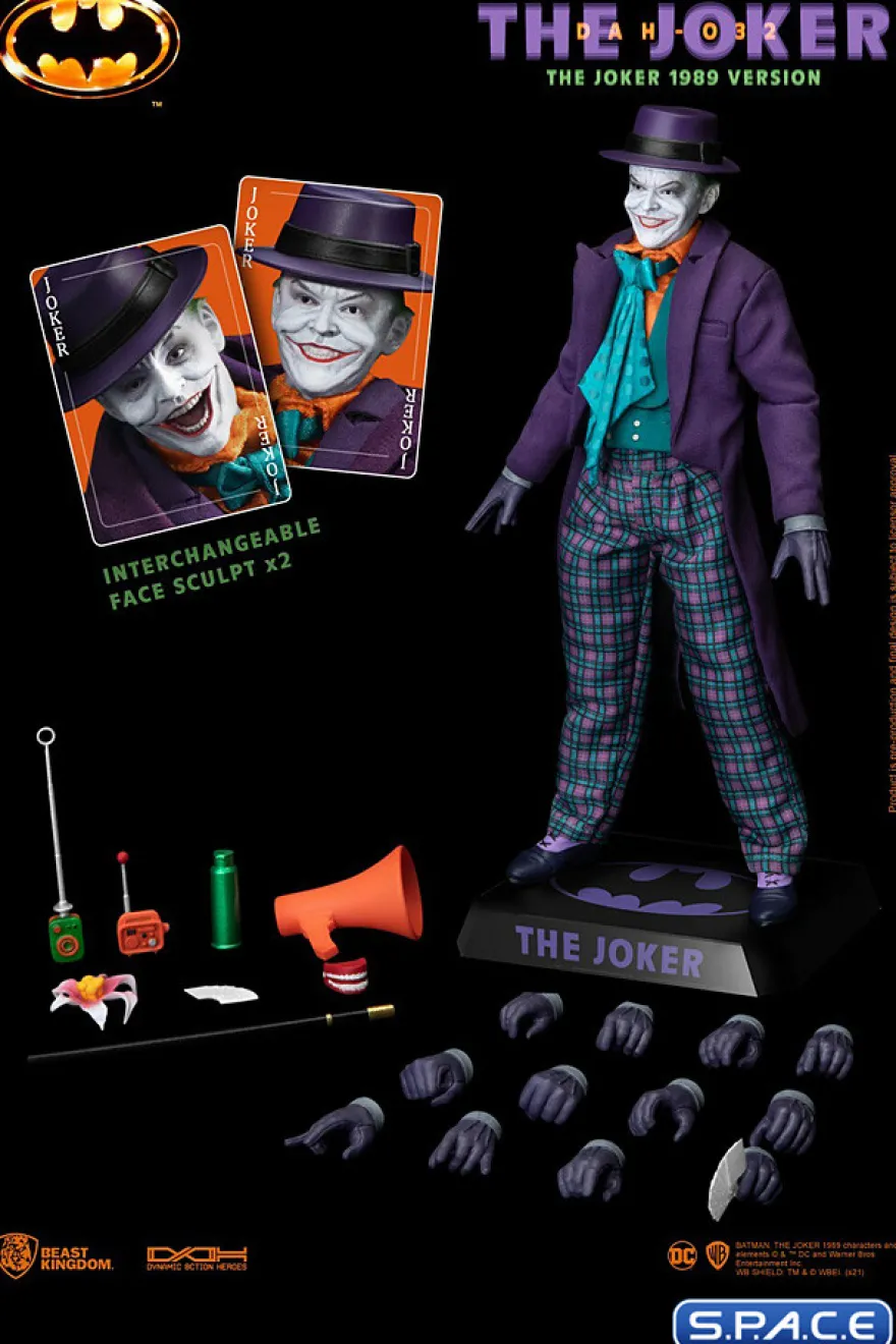 The Joker - 1989 Version Dynamic 8ction Heroes