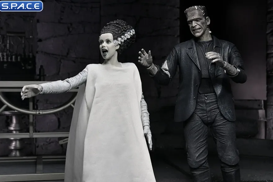 The Monster and his Mate 2-Pack - black & white Version