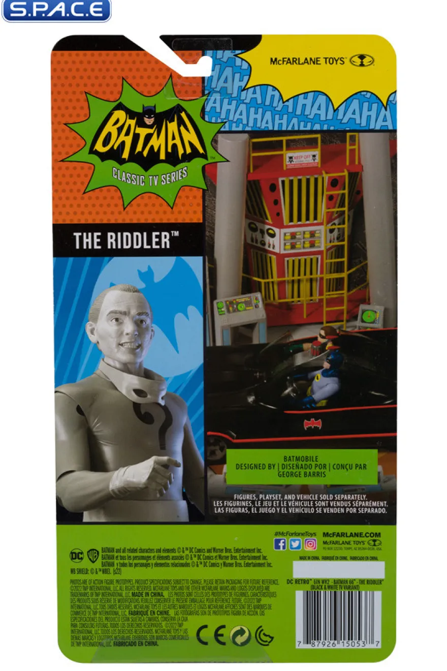 The Riddler Black & White Variant from Batman Classic TV Series