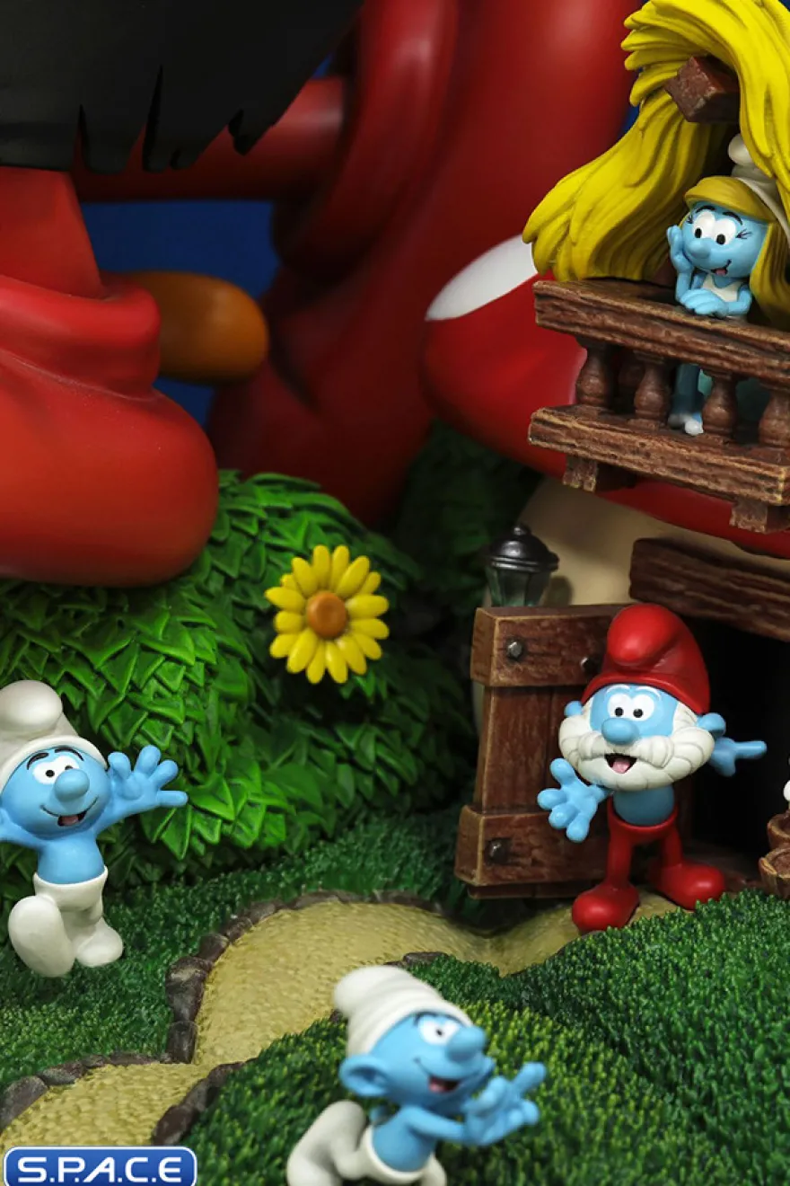 The Smurfs Statue