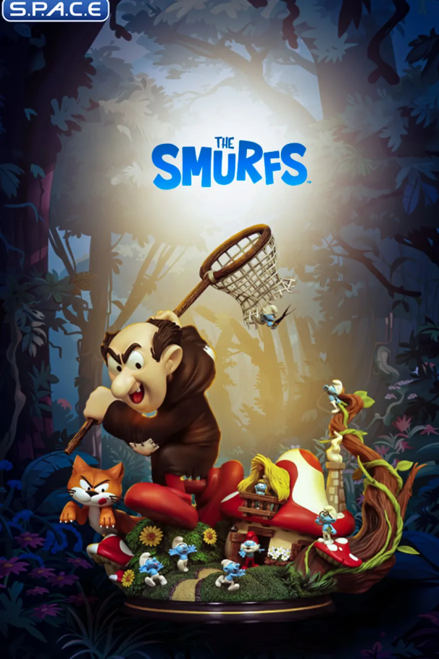 The Smurfs Statue