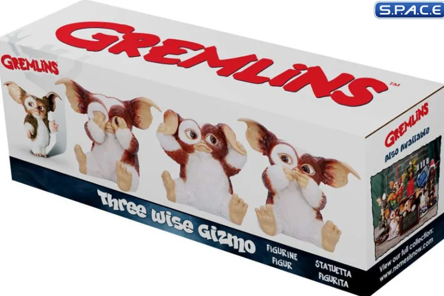 Three Wise Gizmo Statue Set