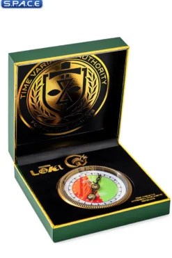 Time Variance Authority Stop Watch Necklace