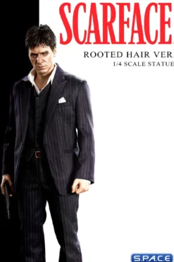 Tony Montana Superb Scale Statue - Rooted Hair Version
