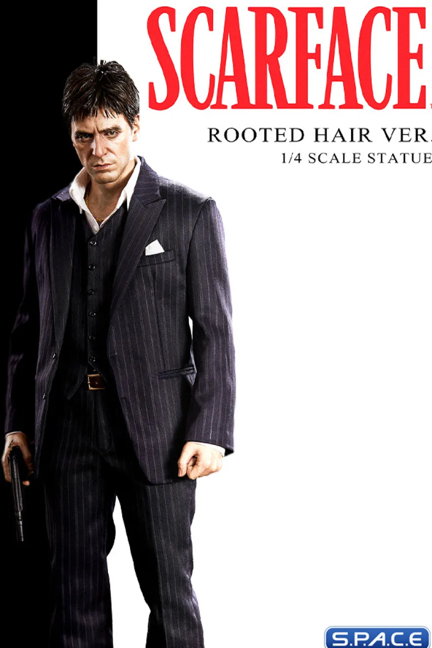 Tony Montana Superb Scale Statue - Rooted Hair Version