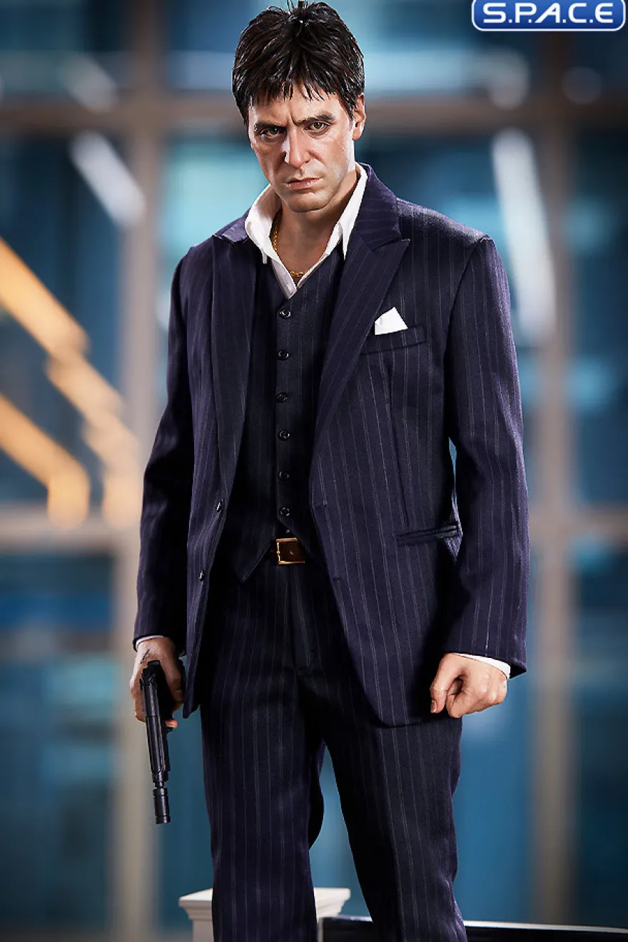 Tony Montana Superb Scale Statue - Rooted Hair Version