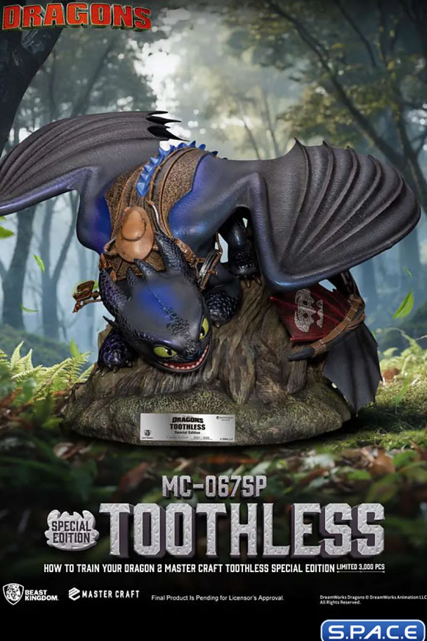 Toothless Master Craft Statue - Special Version