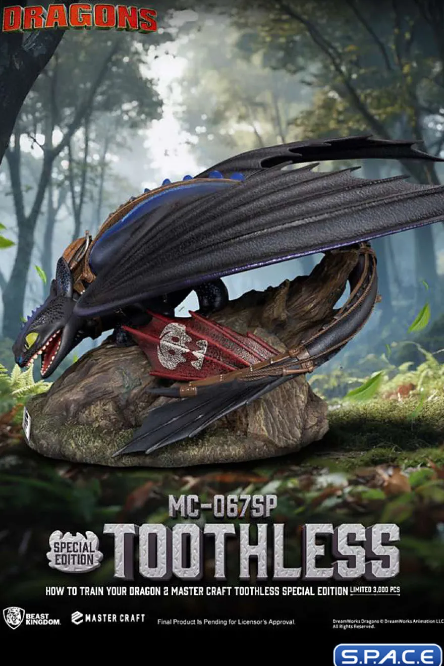 Toothless Master Craft Statue - Special Version